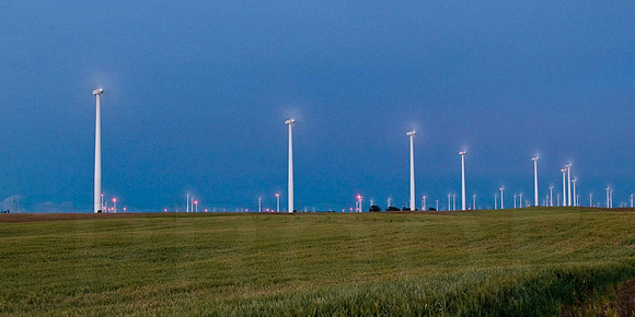 Wind turbine...Close up