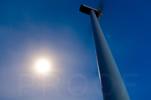 Wind turbine...Close up