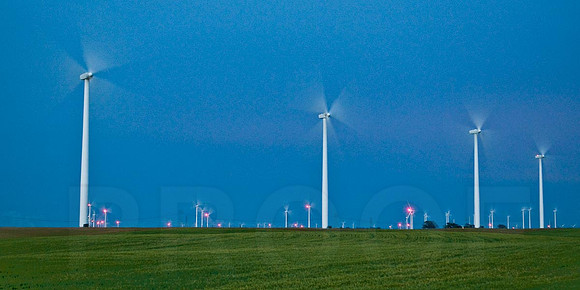 Wind turbine...Close up